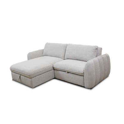 Amira Pullout Sleeper Sectional with Storage Chaise