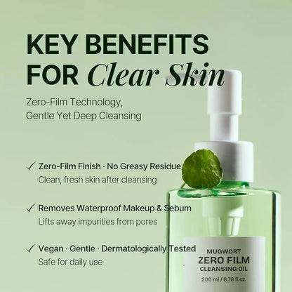 Orien Mugwort Zero Flim Cleansing Oil 200ml