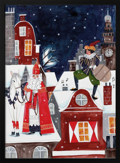 Wall art Saint Nicholas Canvas Print