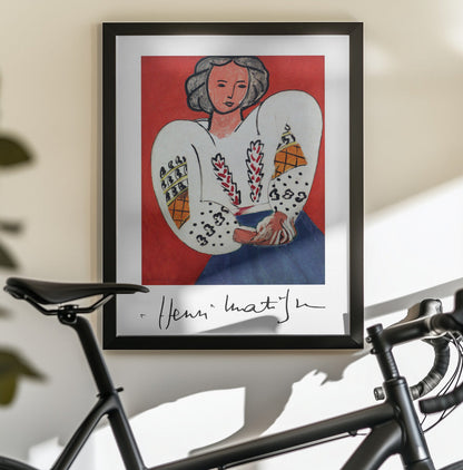 Wall art Henri Matisse, La Camicetta Romena, 1940
