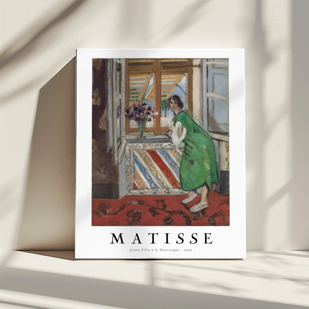 Wall art Jeune Fille a La Mauresque 1939