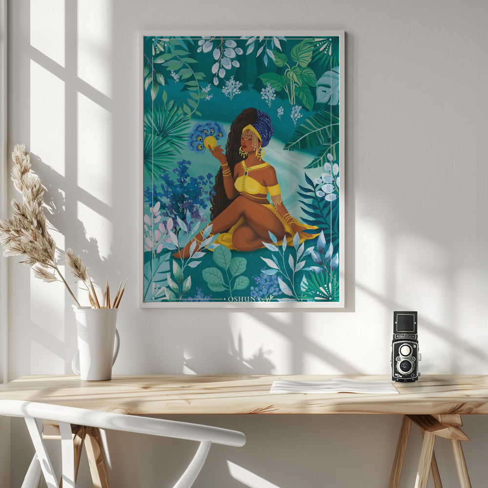 Wall art Oshun Orisha Goddess
