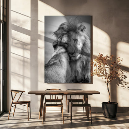 Wall art African Love! Canvas Print