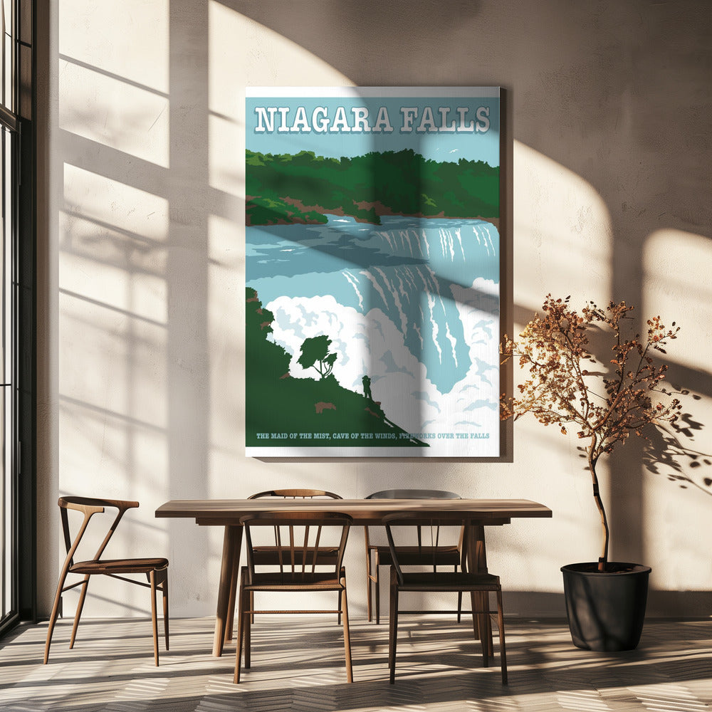 Wall art Niagara FallsTravel Print