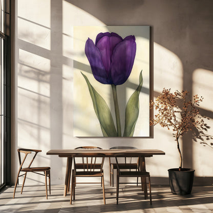 Wall art Purple Tulip 7