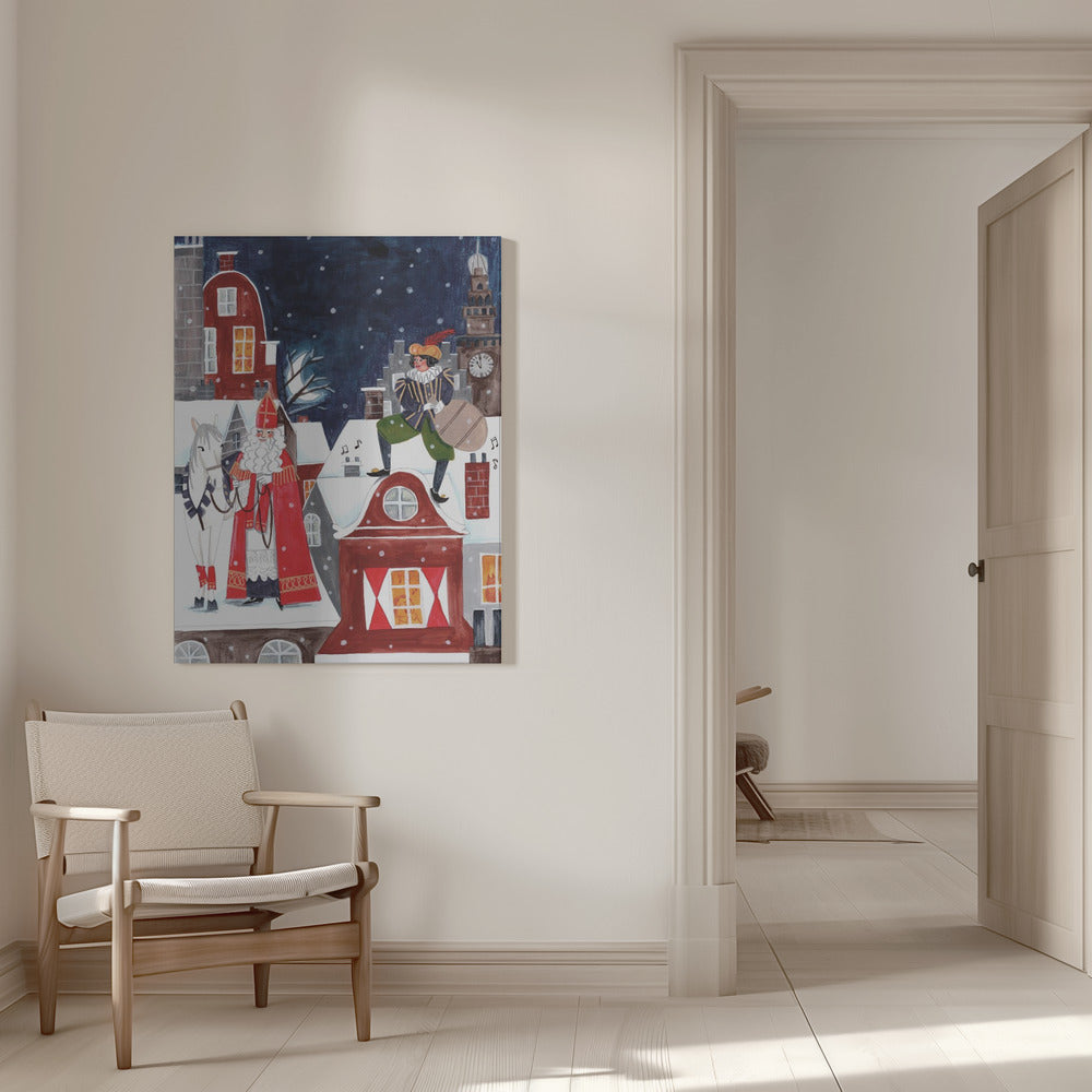 Wall art Saint Nicholas Canvas Print
