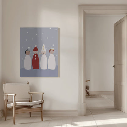 Wall art Swedish Lucia Canvas Print