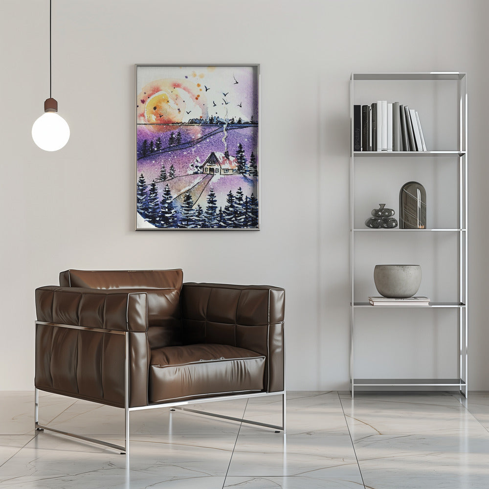 Wall art Winter 2 Canvas Print