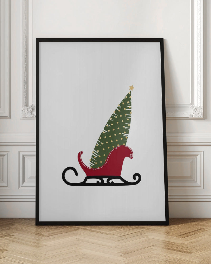 Wall art Let's go (gold)