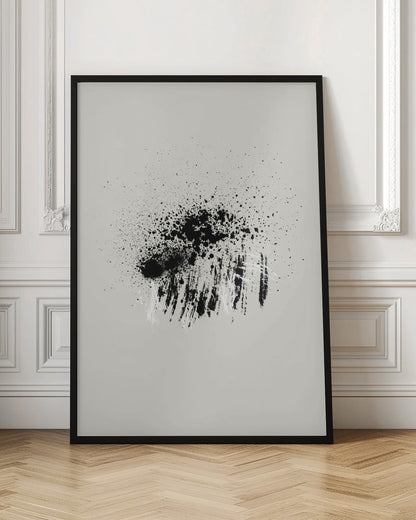 Wall art Brush splatters #3