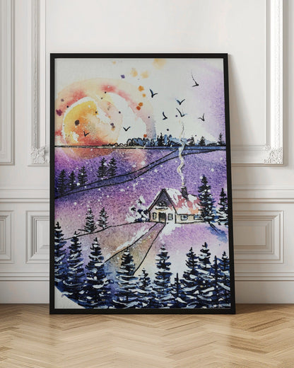 Wall art Winter 2 Canvas Print