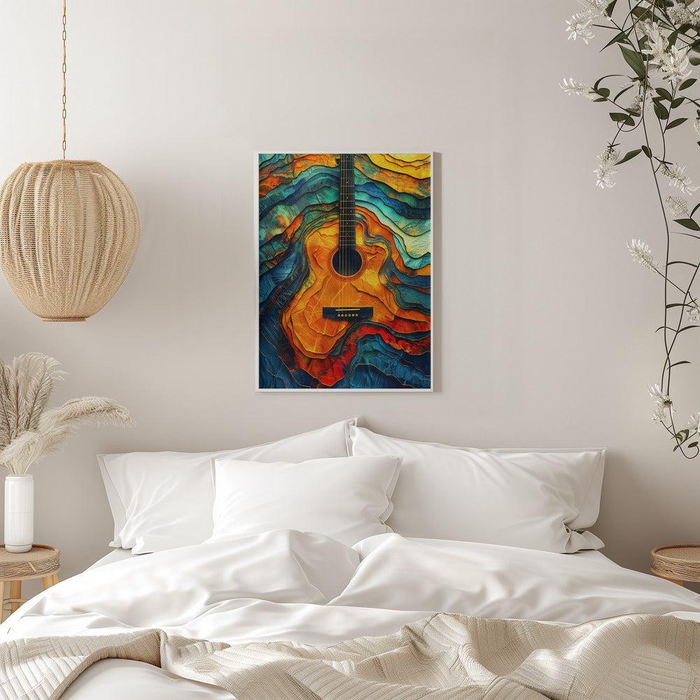 Music Guitar 6 Canvas Print