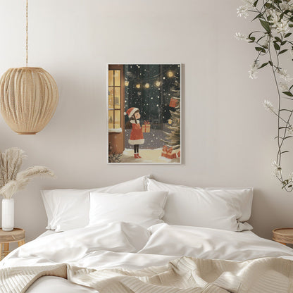 Wall art Christmas Spirit Canvas Print