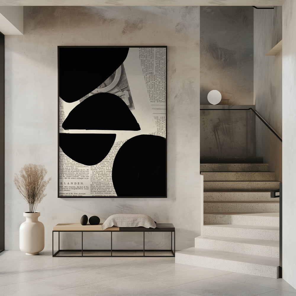 Wall Art Abstract Paper VIII
