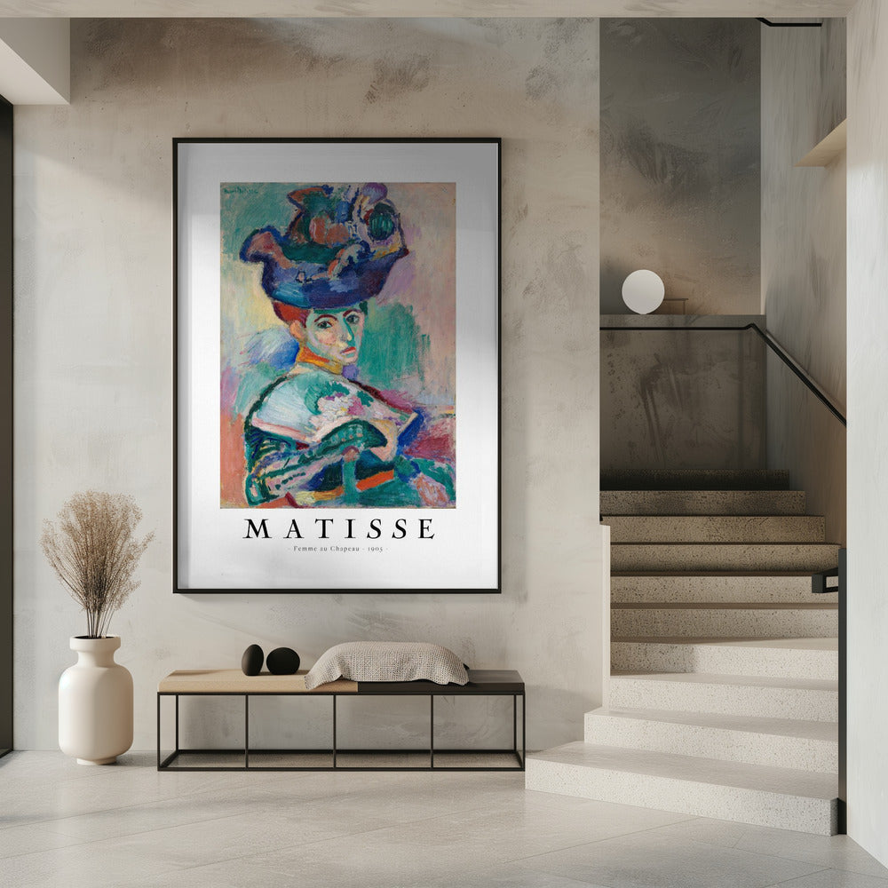 Wall art Woman With Hat 1905
