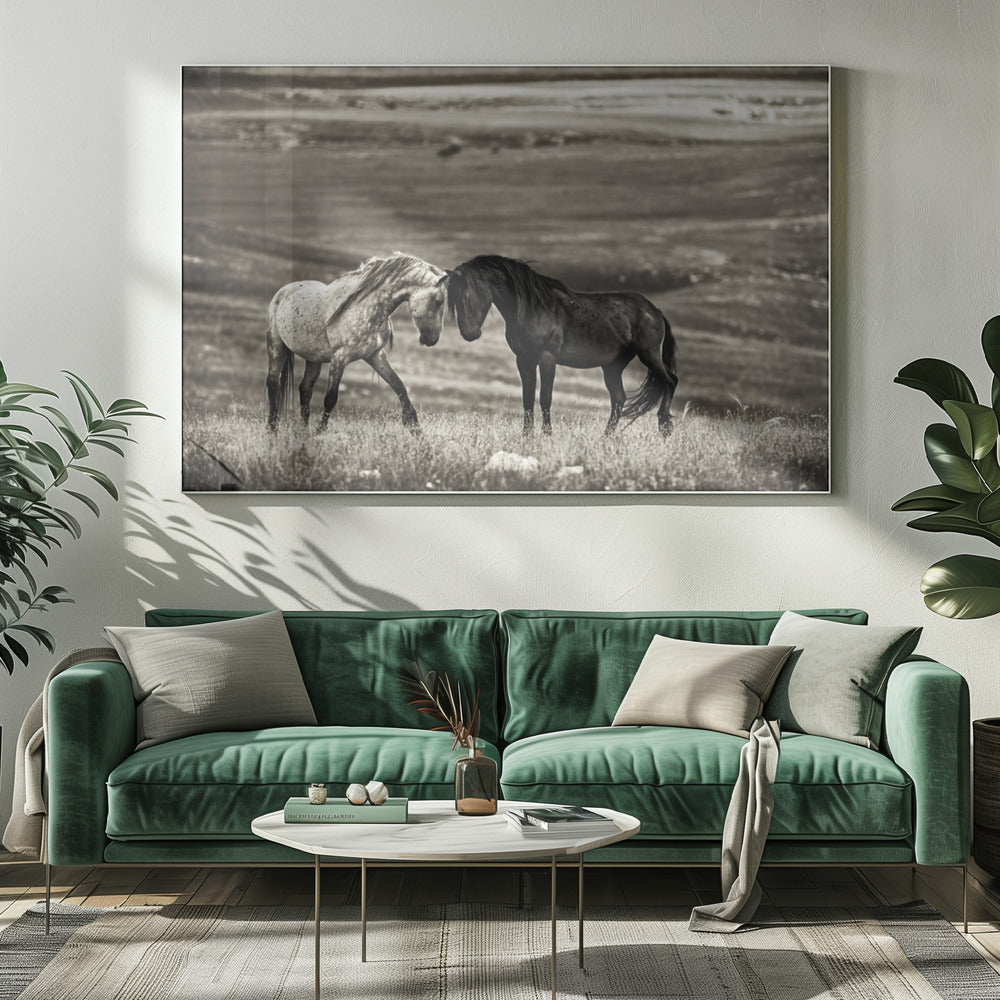 Wall art close encounter