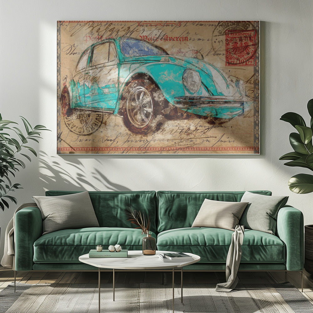 Wall art Art Volkswagen