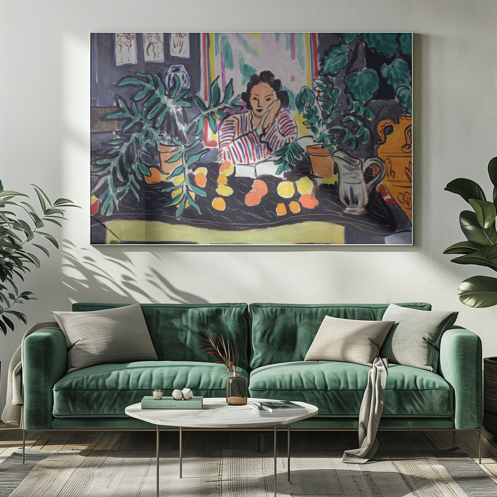 Wall art Interno Con Vaso Etrusco 1940