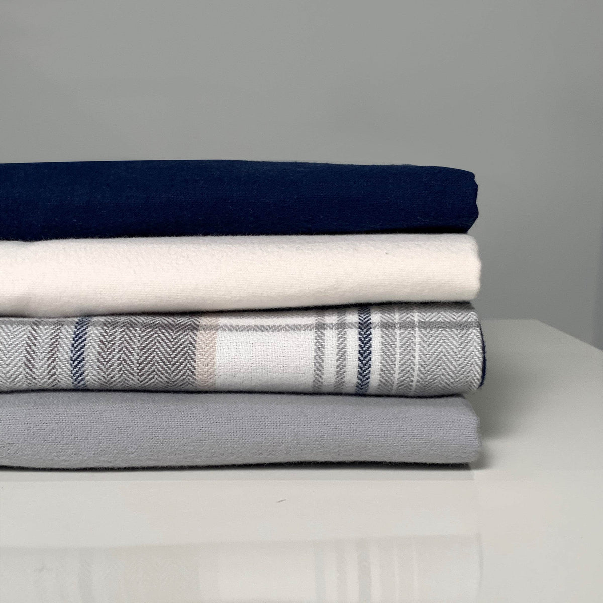 Organic Flannel Duvet Cover Set
