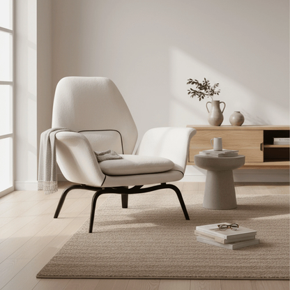 PM07 Premium Swivel Relaxation Chair with Ottoman