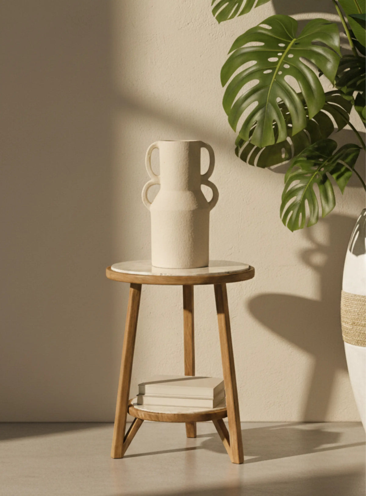 Vase Poséidon - Crème