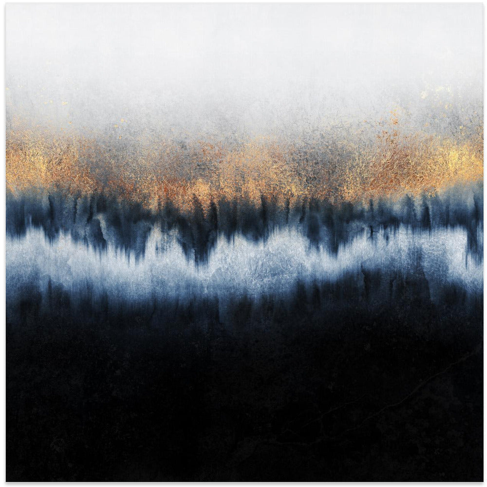 Wall Art Golden Horizon Abstract