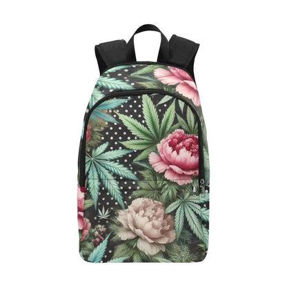 Pot & Peony Nylon Laptop Backpack