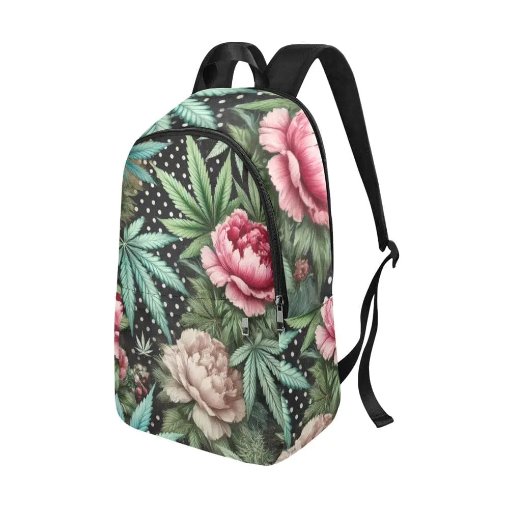 Pot & Peony Nylon Laptop Backpack