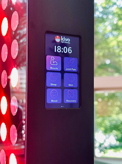 Kivo Pro 1000: Pro Medium Full Body Red Light Therapy Panel
