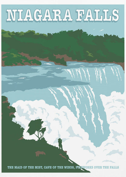 Wall art Niagara FallsTravel Print