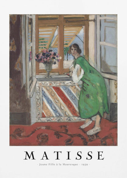 Wall art Jeune Fille a La Mauresque 1939