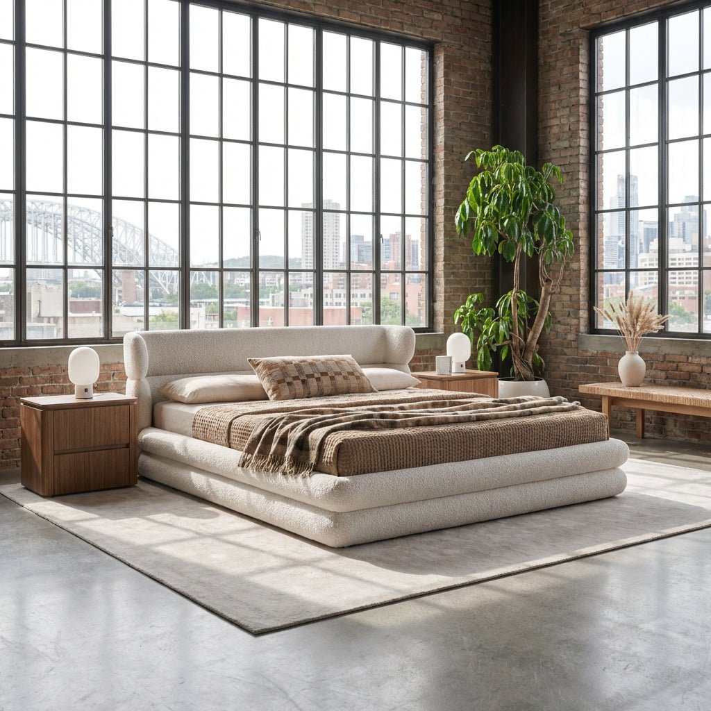 Quito Fabric Bed