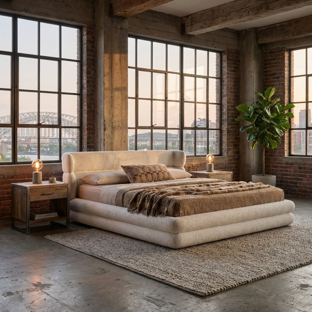 Quito Fabric Bed