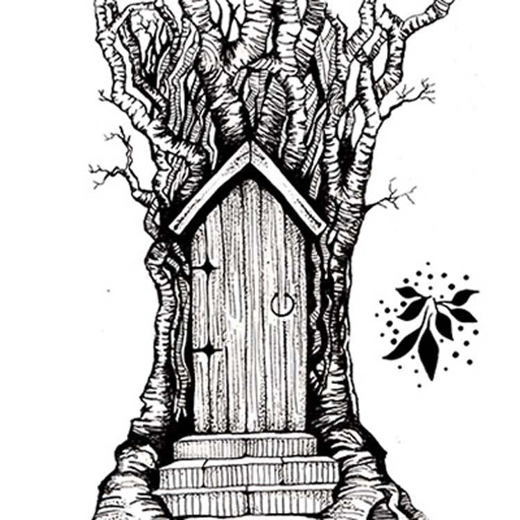 Lavinia Stamp - Fairy Door Large