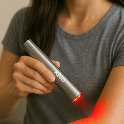Kivo Pro Red & Blue Light Therapy Flashlight