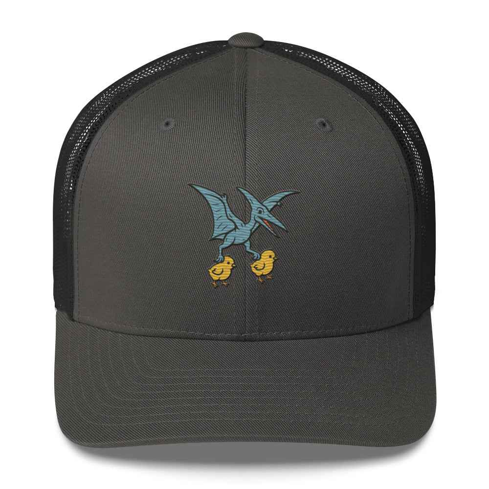 Chickasaurous Pteropoultry Trucker Cap