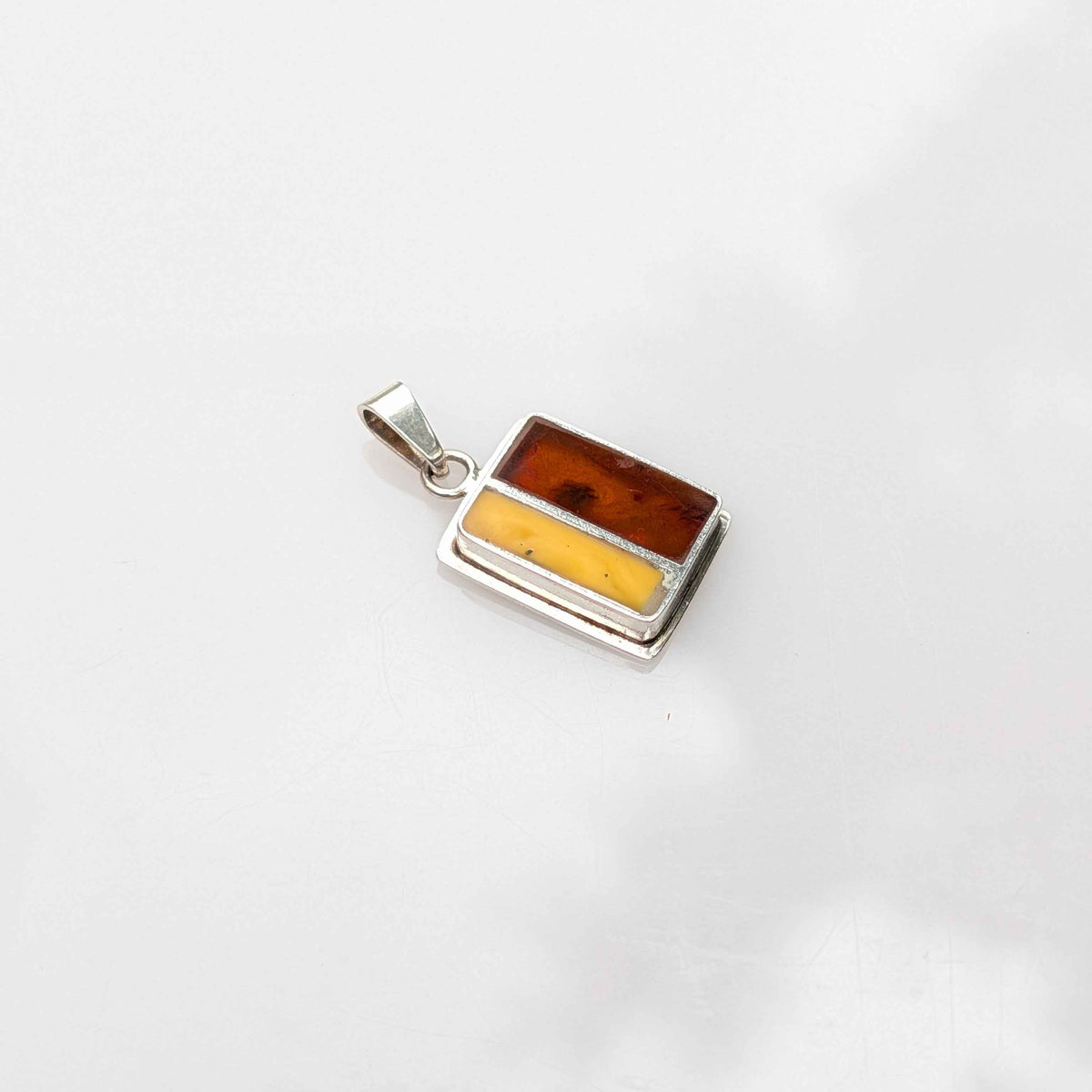 Daybreak Pendant | Sterling Silver Baltic Amber | Tears of the Sun