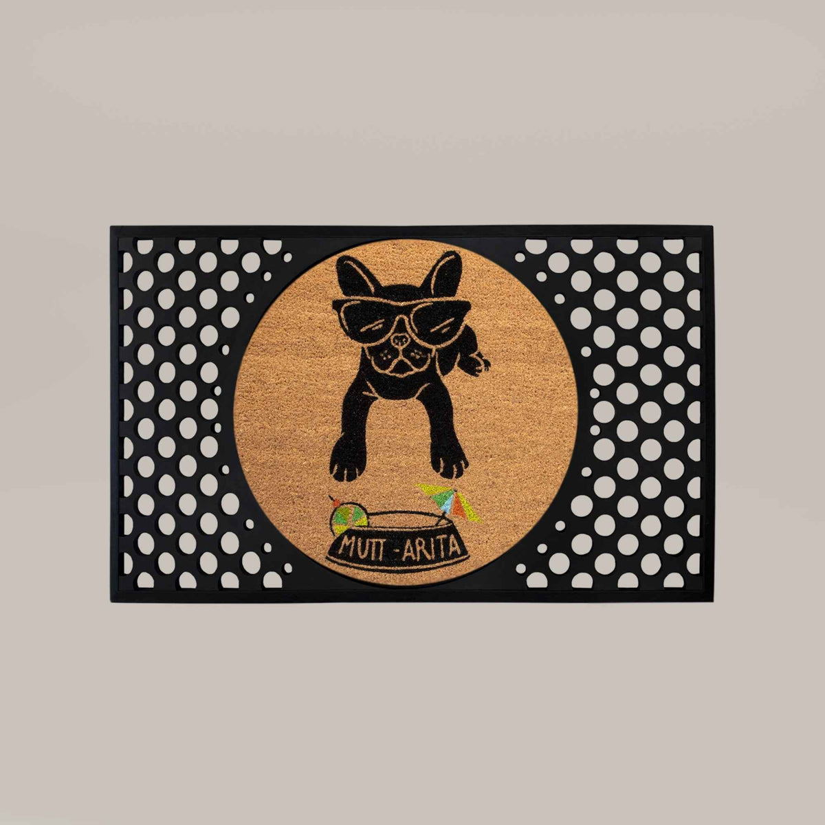 muttarita round doormat set