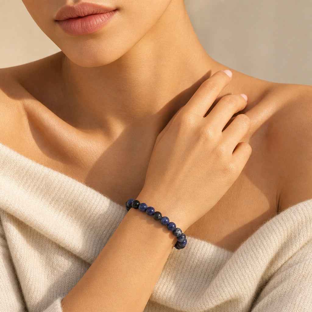 Sodalite E Round Bracelet - 8mm
