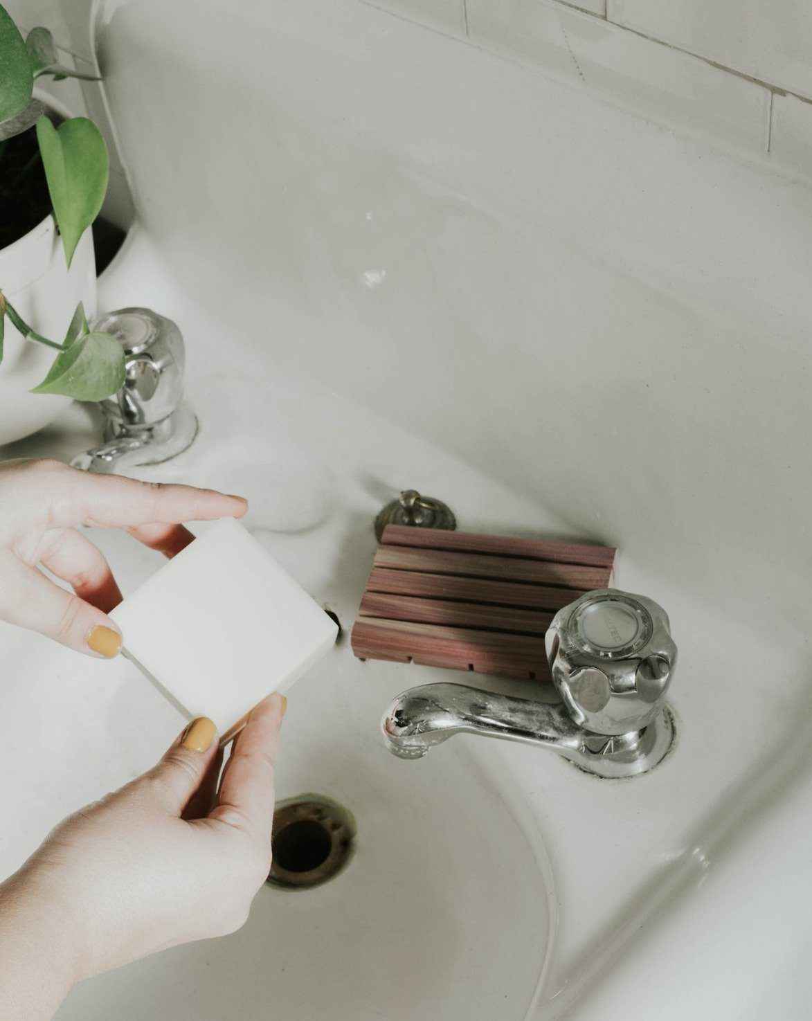 Solid Dish Soap Bar | Unscented