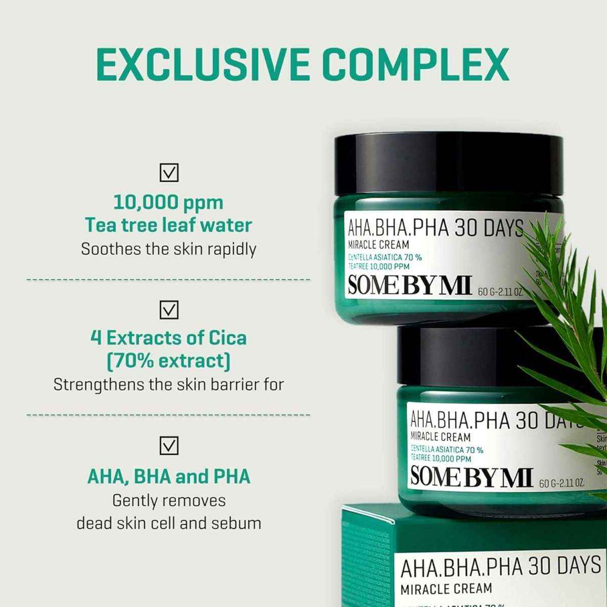 SOME BY MI AHA BHA PHA 30 Days Miracle Cream 60ml